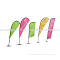 Digital printing flying beach flags